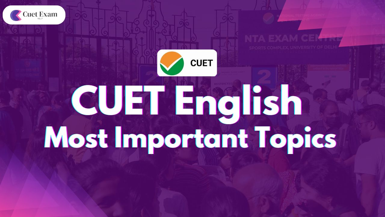 CUET English Syllabus 2025